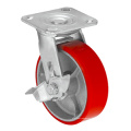 Heavy Duty Caster Series- 8in. Con freno lateral